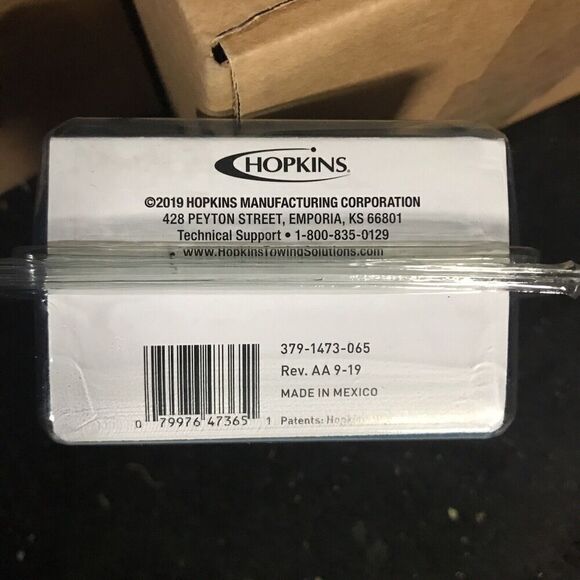 Hopkins 7 Blade To 4 Flat Wire‎ Adapter 47365 - Picture 5 of 6